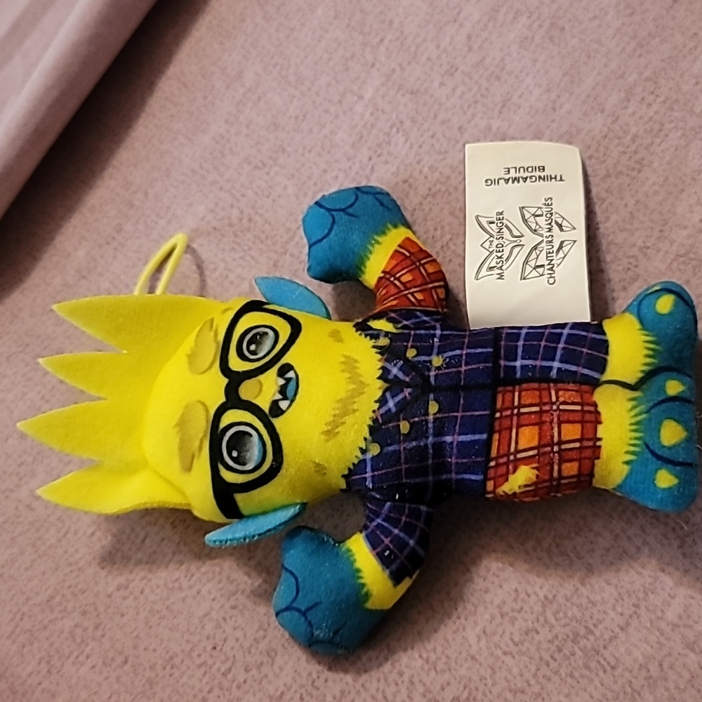 Thingamajig McDonlads Masked Singer Plush Toy